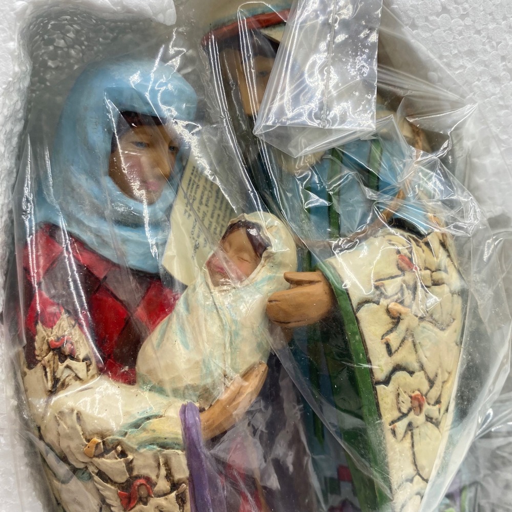 Jim Shore Heartwood Creek Blessed Family Holy Family Figurine 4005277 Nativity - Picture 2 of 10